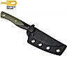 Bestech Faca Heidi Blacksmith Preta e Verde G10 D2
