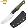 Bestech Faca Heidi Blacksmith Preta e Verde G10 D2