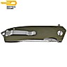 Bestech Navaja Lion Verde Militar G10 D2