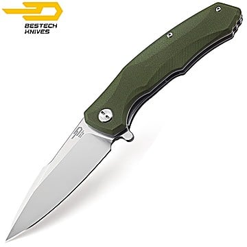 Bestech Navalha Warwolf Verde Tropa G10 D2