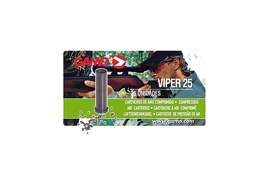 Cartuchos Viper Shot Shell 25 Pcs *5,5mm