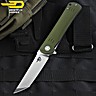 Bestech Pocket Knife Kendo Army Green G10 D2