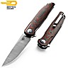 Bestech Navalha Ascot Fibra de Carbono Vermelho G10 D2