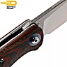 Bestech Navalha Ascot Fibra de Carbono Vermelho G10 D2