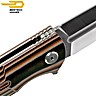 Bestech Navaja Fin Negro Naranja Beige G10 14C28N