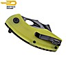 Bestech Couteau de Poche Lizard Vert Lime G10 D2