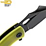 Bestech Couteau de Poche Lizard Vert Lime G10 D2