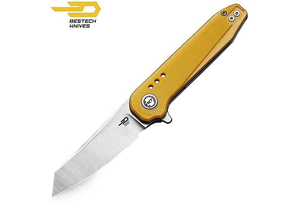 Bestech Navalha Syntax Amarelo G10 154CM