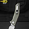 Bestech Navaja Cubis Beige Micarta D2