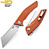 Bestech Couteau de Poche Cubis Orange G10 D2