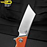 Bestech Couteau de Poche Cubis Orange G10 D2