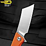 Bestech Couteau de Poche Cubis Orange G10 D2