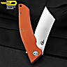 Bestech Couteau de Poche Cubis Orange G10 D2