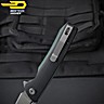 Bestech Couteau de Poche Slyther Noir Vert G10 14C28N