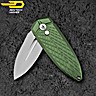 Bestech Navaja Ququ Aluminio Verde 14C28N