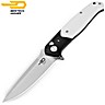 Bestech Navaja Swordfish Negro Blanco G10 14C28N