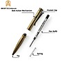 Bestechman Tactical Pen Scribe Bronze Titanium