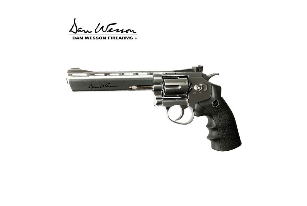 Revolver ASG Dan Wesson 6" Silver 