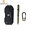 Bestechman Caneta Tatica Scribe Bronze Titanio Stonewash Quebra Vidros