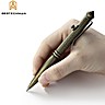 Bestechman Caneta Tatica Scribe Bronze Titanio Stonewash Quebra Vidros