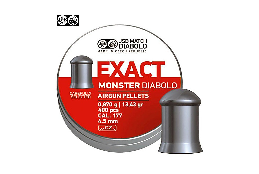 Balines JSB Exact Monster Original 400pcs 4.52mm (.177)