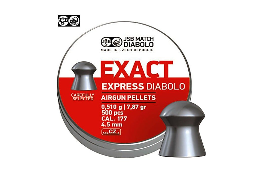 Chumbo JSB Exact Express Original 500pcs 4.52mm (.177)