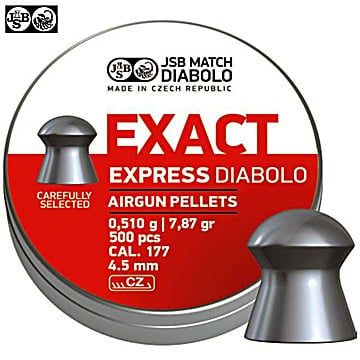 Balines JSB Exact Express Original 500pcs 4.52mm (.177)