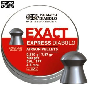 Chumbo JSB Exact Express Original 500pcs 4.52mm (.177)