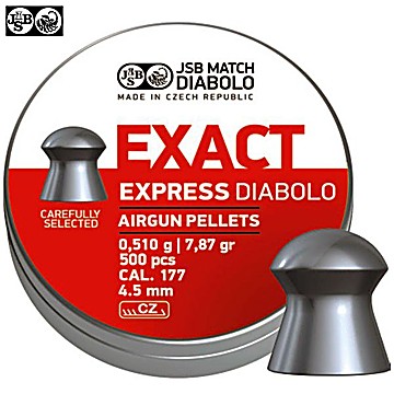 Chumbo JSB Exact Express Original 500pcs 4.52mm (.177)