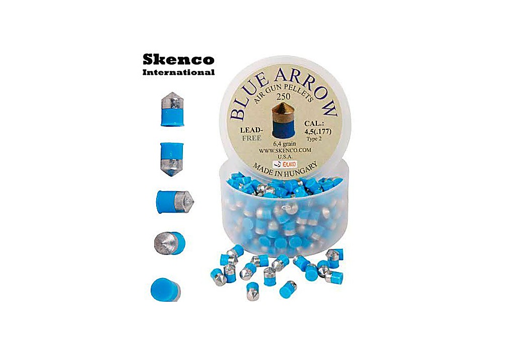 Air gun pellets Skenco Blue Arrow 250PCS 4.50mm (.177)