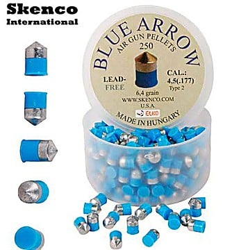 Air gun pellets Skenco Blue Arrow 250PCS 4.50mm (.177)