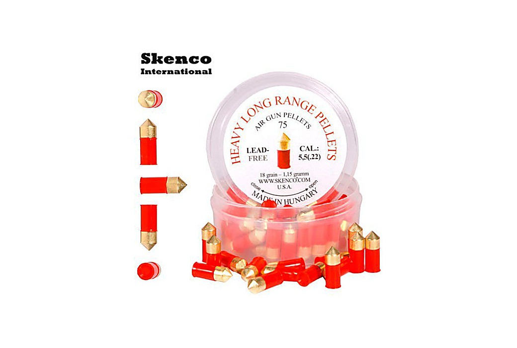 Balines Skenco Heavy Long Range 75PCS 5.50mm (.22)