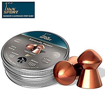 Chumbo H & N Baracuda Power 4.50mm (.177) 300PCS