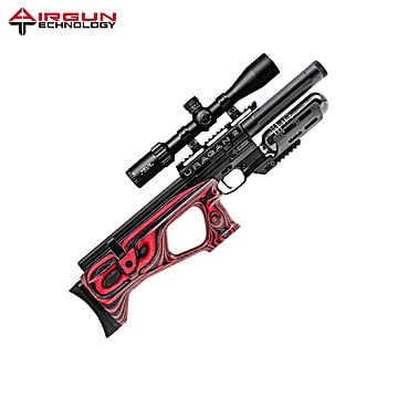 Carabine PCP AGN Technology Uragan 2 Compact Stratifié Rouge