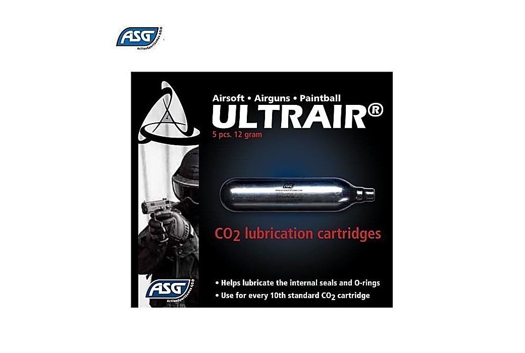 ASG CO2 Lubrificante 12G Pack 5