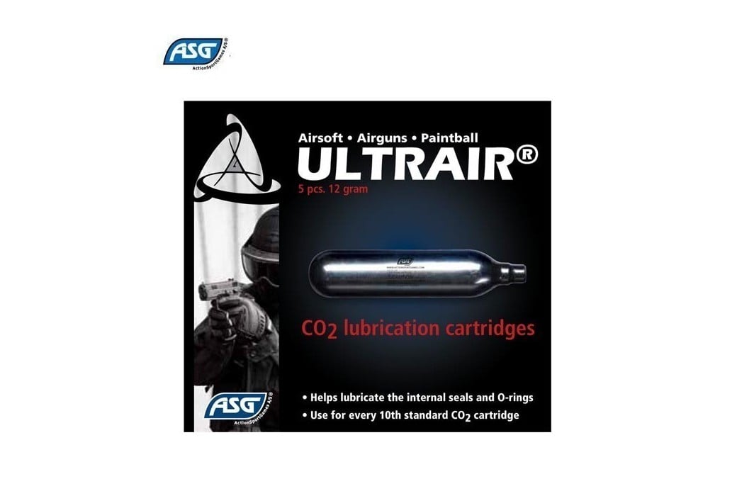 ASG Ultrair CO2 Lubrication Cartridges