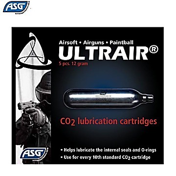 ASG CO2 Lubrificante 12G Pack 5