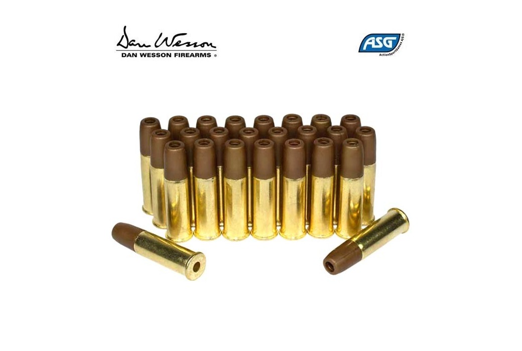 25 Munitions P/ BB's 4.50mm Dan Wesson ASG