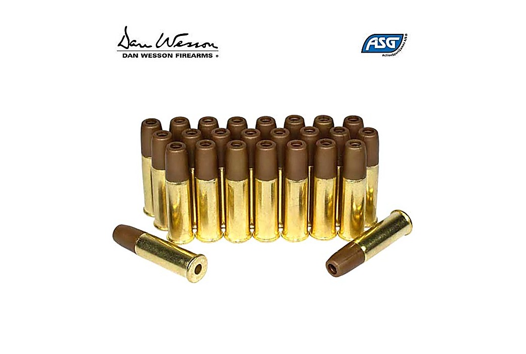 25 Munitions P/ BB's 4.50mm Dan Wesson ASG