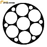 Roda de Paralaxe de Focagem Lateral Falcon T50i