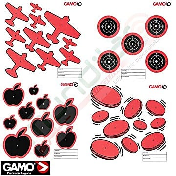 Air Gun Assorted Paper Targets 100Pcs