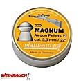 MUNITIONS WEIHRAUCH MAGNUM 5.50mm (.22) 200PCS
