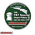 MUNITIONS WEIHRAUCH FIELD TARGET SPECIAL 4.50mm (.177) 500PCS