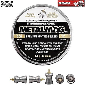 Balines JSB Predator Metalmag 200pcs 5.50mm (.22)