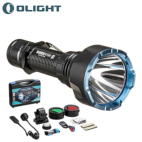 Comprar online Lanterna Tactica Olight Warrior X Turbo Kit de Caça