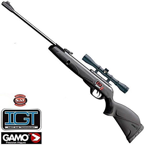 AIR RIFLE GAMO BLACK KNIGHT IGT MACH 1 GAMO Air RiflesMundilarAir