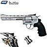 Revolver ASG Dan Wesson 6" Pellet Airgun Silver 