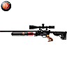 PCP Air Rifle Hatsan Factor RC Red