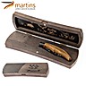 Navaja de Caza Martins Ellegance Titanio 9.8cm (Caja de Madera)