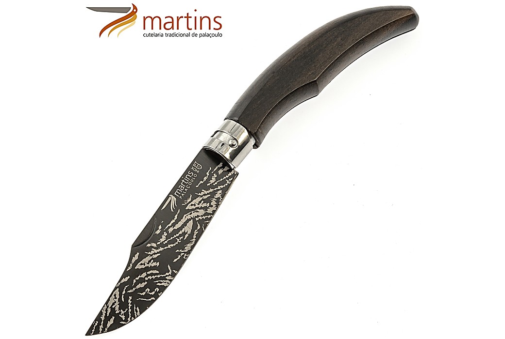 Navaja Martins Ellegance Mountain Ébano Titanio 8cm